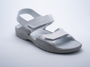 MEDISTYLE pánske zdravotné sandále KAREL white