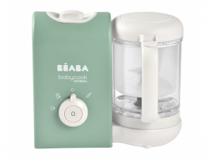 Parní vařič + mixér BABYCOOK Express Sage Green