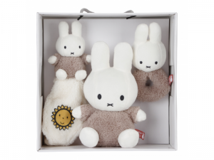 Dárková sada králíček Miffy Fluffy Taupe