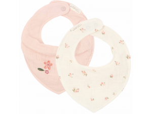 Bryndáček bandana Fairy Blossom & Blossom 2 ks