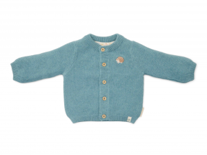Kardigan pletený Baby Blue vel. 56