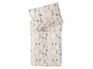 Povlečení 140x100 a 40x60 cm Jungle Jumbo